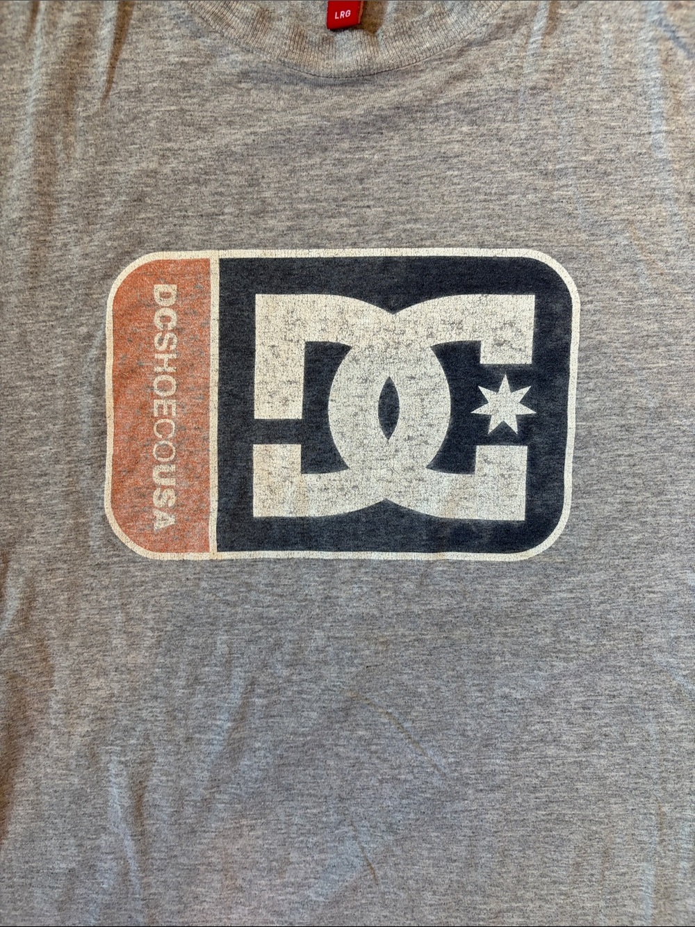 Y2K DC Shoes Logo Graphic Tee